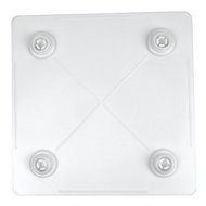 Bakery Crafts Square Separator Plate, 9-Inch