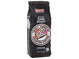 Dunkin Donuts Ground Coffee - Dark Roast, 1-lb