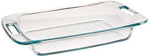 Pyrex Easy Grab Oblong Baking Dish, 3-Quart