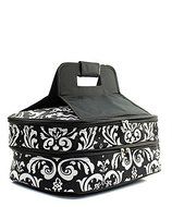 Damask Insulated Casserole Pot Carrier Tote N2