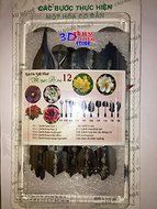 3D Jelly Cake Tools - Type 12 and 3 Bottle 3D Jelly Tools not include needle N2