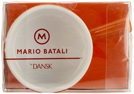 Mario Batali by Dansk Stoneware 8.5-Inch Oval Au Gratin, White N11