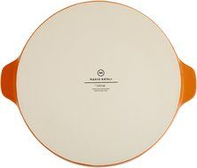 Mario Batali by Dansk Stoneware 8.5-Inch Oval Au Gratin, White N21