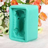Little Car Shape Cake Mold Silicone Fondant Mould N4