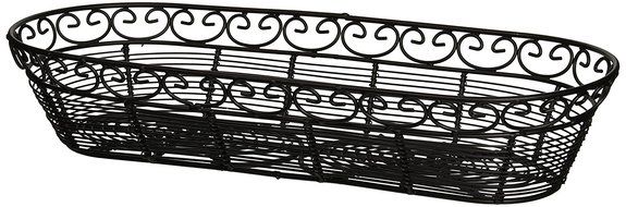 Tablecraft (BK21815) 15" Oblong Mediterranean Series Basket