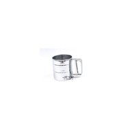 Hand-Pressure Single-Deck Stainless Steel Flour Sifter Baking Tool (Small Size)