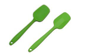 Silicone Baking Utensil Set (5 Pieces) Packaged in Gift Box (Blue &amp; Green) Christmas Gifts for Women N10