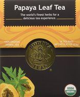 Papaya Leaf Tea - Organic Herbs - 18 Bleach Free Tea Bags