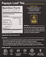 Papaya Leaf Tea - Organic Herbs - 18 Bleach Free Tea Bags N2