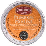 Community Pumpkin Praline Coffee K-cups Box of 12