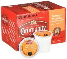 Community Pumpkin Praline Coffee K-cups Box of 12 N2