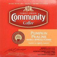 Community Pumpkin Praline Coffee K-cups Box of 12 N4