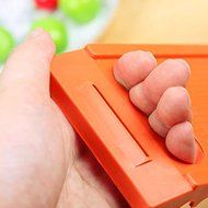 ASDOMO Handheld Multi Vegetable Slicer Grater Kitchen White Stainless Steel Blades Cutter Graters Julienne Slicers...