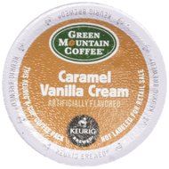 Green Mountain Coffee Caramel Vanilla Cream, K-Cup Portion Count for Keurig K-Cup Brewers, 24-Count
