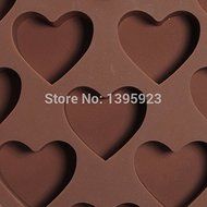 Lovely Hearts Silicone Cake Cookie Chocolate Decorating Mold Mould Ice Cube Tray Maker New N3