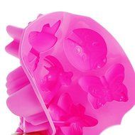 Tint 8 Butterfly Insects Silicone Cake Mold (Color Assorted) N2