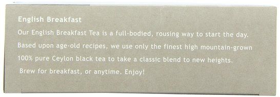 The Original Ceylon Tea Company, English Breakfast Tea, 25-Count Tea Bags (Pack of 6) N2