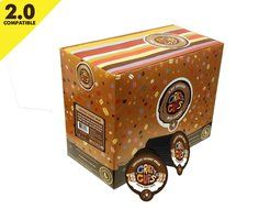 Crazy Cups Chocolate Coconut Dream Flavored Coffee Single Serve cups for Keurig K-cup Brewer, 22 K-cups