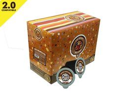 Crazy Cups Chocolate Coconut Dream Flavored Coffee Single Serve cups for Keurig K-cup Brewer, 22 K-cups N2