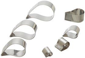 Ateco Plain Comma Cutter Set