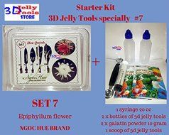 Starter Kit 3D Jelly Tools specially Type 7 - Epiphyllum flower
