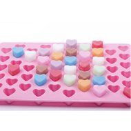 Yunko Silicone DIY 55 Mini Heart Shape Baking Mould Chocolate Mold Cake Decoration Ice Cube Mold N2