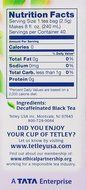 Tetley British Blend Naturally Decaffeinated Premium Black Tea, 40-Count Tea Bags (Pack of 6) N2
