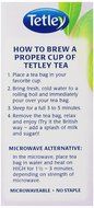 Tetley British Blend Naturally Decaffeinated Premium Black Tea, 40-Count Tea Bags (Pack of 6) N4