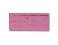 Wocuz W0291 Poker Shaped Silicone Chocolate Fondant Candy Mold DIY Cake Decorating N3