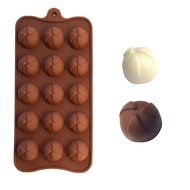 Circle Shape Chocolate Silicone Mold Baking Cake Decoration