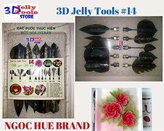 3d Gelatin Art Tools - Type 14 - 3d Jelly Cake Tools - 10 Pcs/set