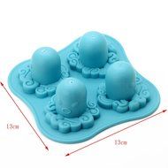 Octopus Mold Silicone Mold Ice Tools Chocolate Ice Mould Random Diy home N3