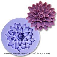 mini Flower F0198s Fondant Mold Silicone Sugar mini mold Craft Molds DIY Cake Decorating Polymer Clay Resin Candy...
