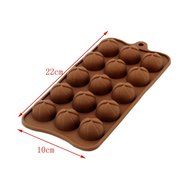 DUFUSTORE Silicone Xmas Chocolate Cookie Cake Jelly Muffin Baking Bakeware Tool Mold Semicicle Windmill N3