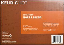Starbucks House Blend K-Cups, 72 Count N3