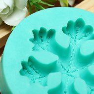 Silicone Snowflake Fondant Cake Mold Christmas Cake Tool N5