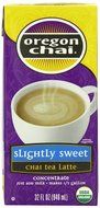 Oregon Chai Slightly Sweet Chai Tea Latte Concentrate, 32-Ounce Boxes (Pack of 6)