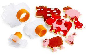 Cuisipro Yellow Farm Cookie Cutters N3