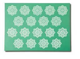 38.5cm*28.3cm Large Baking Mat Fondant Silicone Cake Mold Lace Mold Cake Decorating Tools Chocolate Molde Bakeware