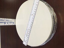 9 inch round foil disposable cookware bakeware 40 count 20 sets with paper lids N2