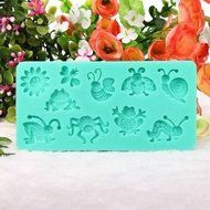 Silicone Insects Bee Cake Mold Fondant Sugar Mould N7