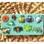 Silicone Insects Bee Cake Mold Fondant Sugar Mould N8