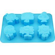 Microwave Oven Silicon Creative Cartoon Cake Mold Baking Tools