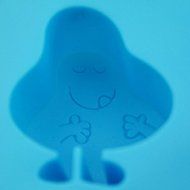 Microwave Oven Silicon Creative Cartoon Cake Mold Baking Tools N2