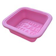 Fanhesheng Soap Molds - 100% Handmade Square Silicon - Sapone N2