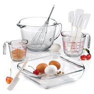 Anchor Hocking 9 Piece Mix and Measure Set Including Kitchen Gadgets