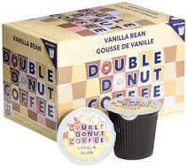 Double Donut&nbsp;Vanilla Bean&nbsp;Flavored Coffee, in Recyclable Single Serve Cups for Keurig K-Cup Brewers, 24 Count N2