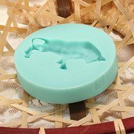 Bull 3D Silicone Cake Mold Chocolate Fondant Mould N3
