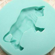 Bull 3D Silicone Cake Mold Chocolate Fondant Mould N4