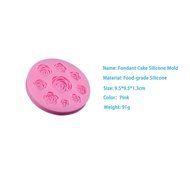 IVYRISE Silicone Cake Mould Decoration Non Stick Fondant Cookie Baking Mold DIY Soap Molds Pan N17
